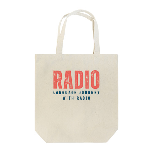 Radio: Language Journey with Radio トートバッグ