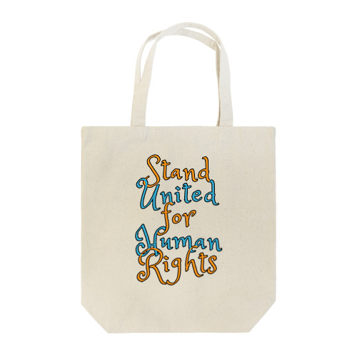 Stand United for Human Rights トートバッグ
