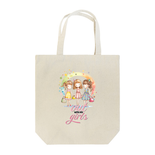 ガールズとお出かけ Tote Bag