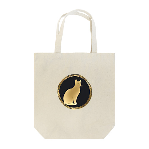 GOLD CAT Tote Bag