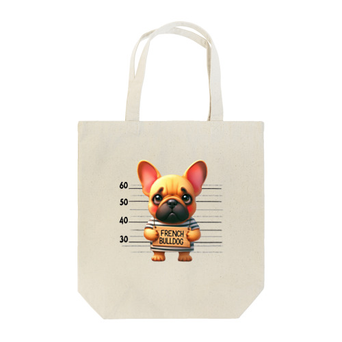 誤認逮捕されたフレンチブル Tote Bag