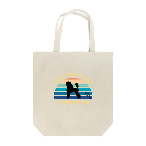 わんちゃん　スタンダードプードル Tote Bag