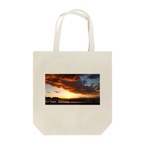 逗子の夕日 Tote Bag