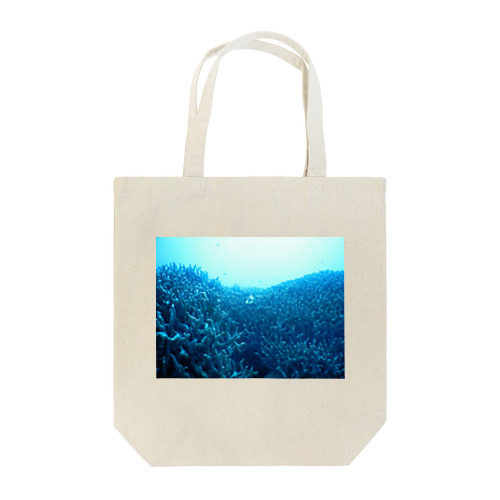 青い珊瑚礁 Tote Bag