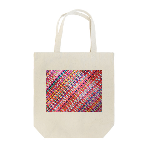 Hand weaving-RED Tote Bag