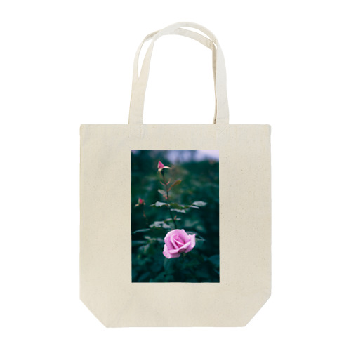 Pink Rose Tote Bag