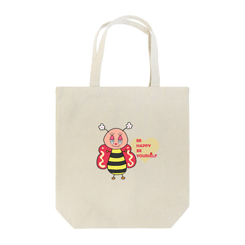 HAPPY BEE トートバッグ