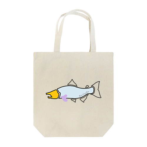 サーモン×イエローヘッド Tote Bag