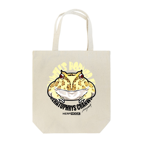 ツノガエル/イエロー Tote Bag