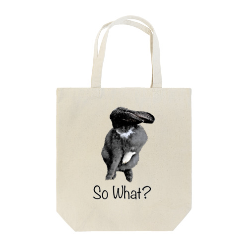 So What? Tote Bag