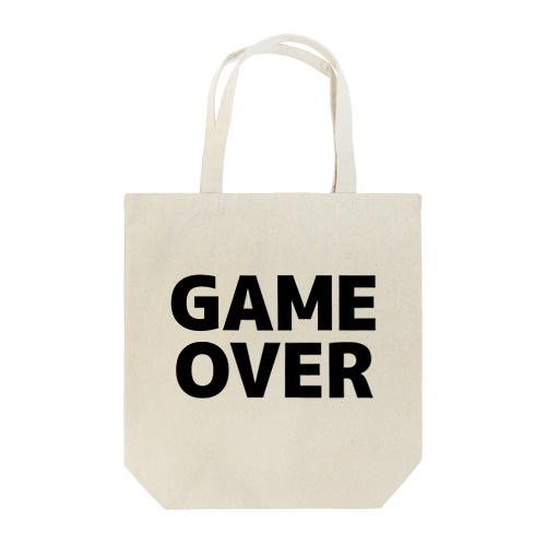 GAMEOVER-ゲームオーバー- Tote Bag