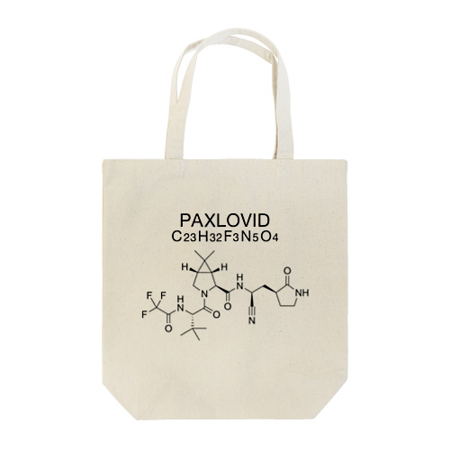 PAXLOVID C23H32F3N5O4-パキロビッド-(Nirmatrelvir-ニルマトレルビル-) Tote Bag
