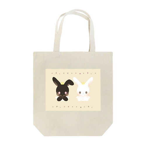 白黒うさぎ Tote Bag