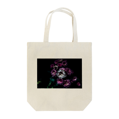 Flower in the dark Tote Bag