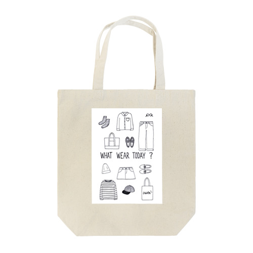 WHAT WEAR TODAY ? Tote Bag