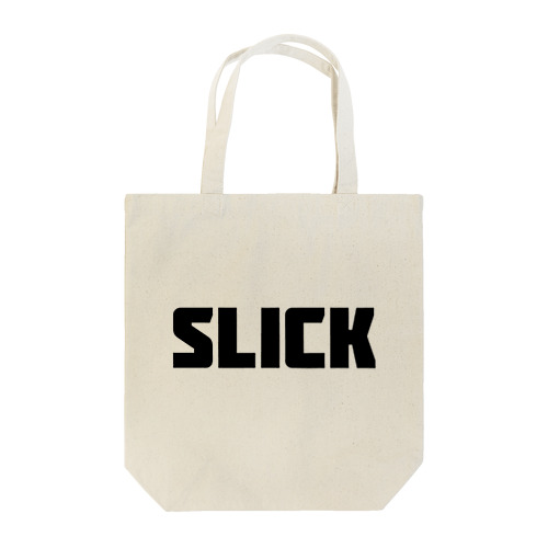 Slick スリック シンプルBIGロゴ ストリートファッション トートバッグ