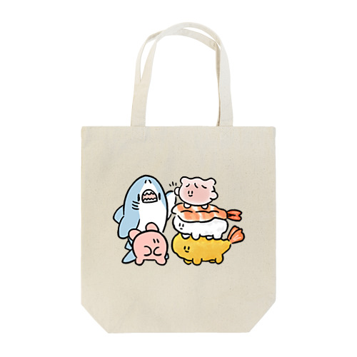 チームえび料理 Tote Bag