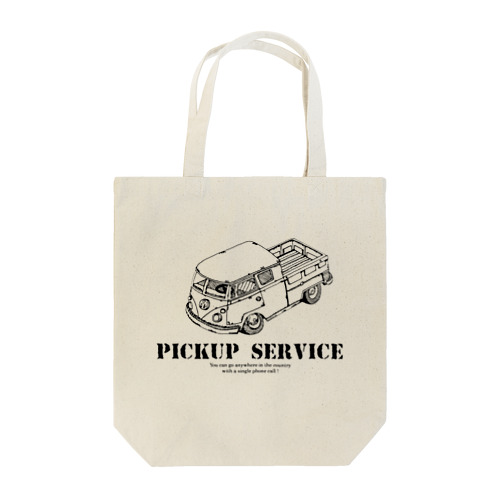 pick up service トートバッグ