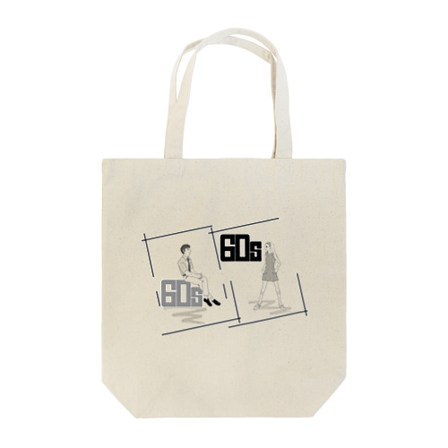 60sレトロ☆ボーイ&ガール Tote Bag