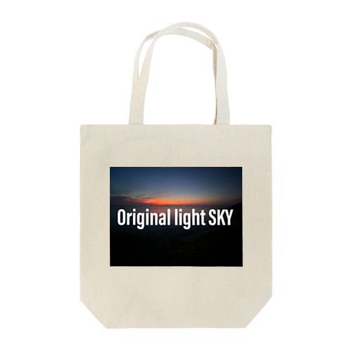 Original light SKY トートバッグ