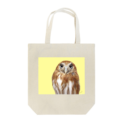 アカスズメフクロウ Tote Bag