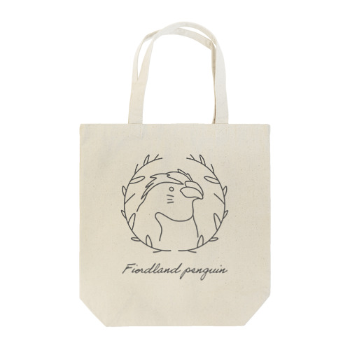 フィヨルドランドペンギン　ロゴ Tote Bag