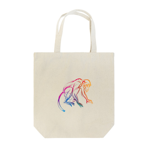 カラフルな猿 Tote Bag