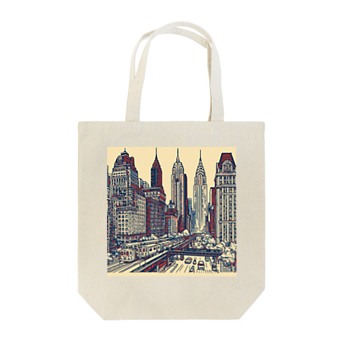  urban landscape Tote Bag