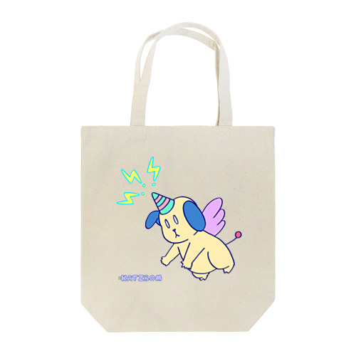 つのいぬ電撃ツンデレ トートバッグ Tote Bag