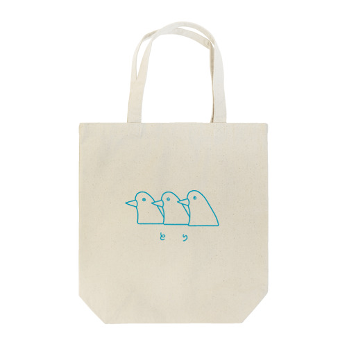 と　り Tote Bag