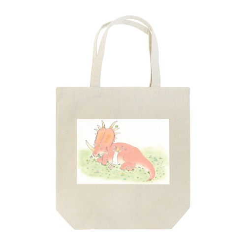 スティラコサウルスと女の子 Tote Bag