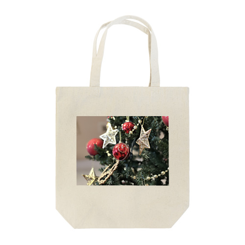 クリスマスツリーの飾り Tote Bag