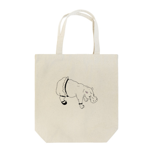 ヤマモトエリ　カバあ Tote Bag