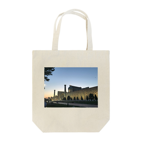 絶景！ウズベキスタンのレジスタン広場🇺🇿 Tote Bag