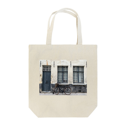 ベルギー　ブルージュの自転車 Tote Bag