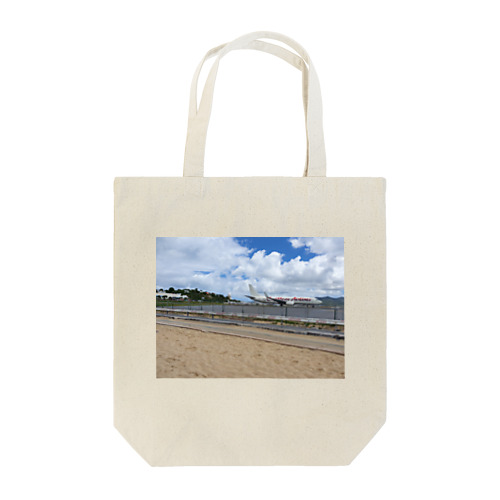 Airport beach Tote Bag