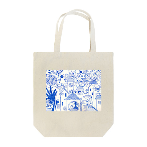 青の世界 Tote Bag