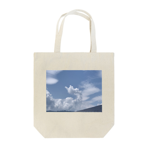 トゥース型の雲 Tote Bag