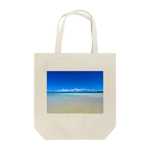 Breathing blue Tote Bag