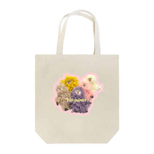 イエティ・クインテット Tote Bag