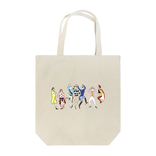 会議は踊る 集合 Tote Bag