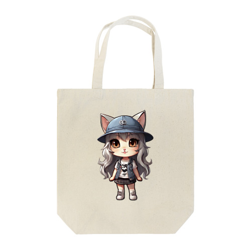 猫派アイドル　にゃにゃ美ちゃん Tote Bag