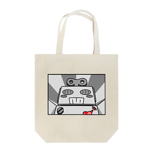 ブリキ　モノクロ Tote Bag