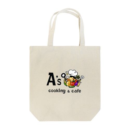 A's cooking ＆ cafe トートバッグ