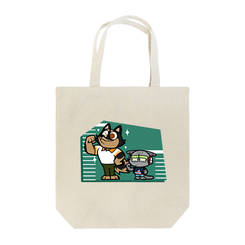 クロシバとサバトラ Tote Bag