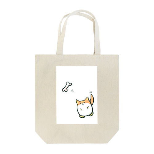 しばいぬと骨 Tote Bag