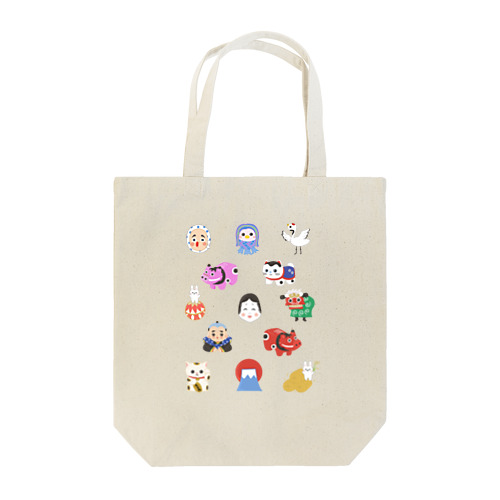 縁起物エコバッグ Tote Bag