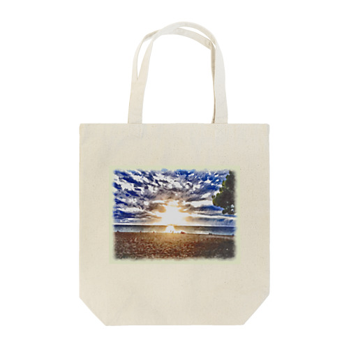 North Shore Sunset Tote Bag