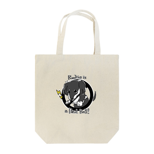 bad boyわんこ(モノクロ) Tote Bag