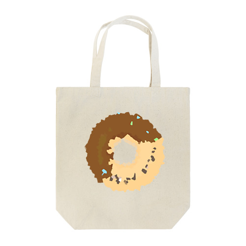 ドーナツ大好き（チョコ） Tote Bag